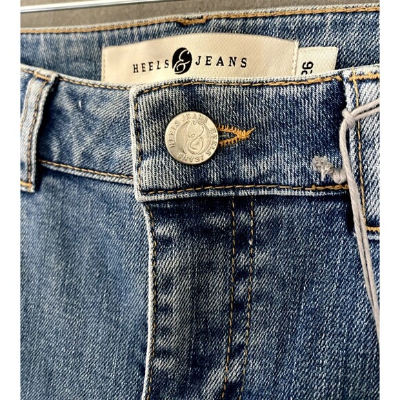 Heel Jeans Womens 26 x 28 Light Blue Skinny Denim Pants Stretch Slim Wash Casual - Picture 3 of 10